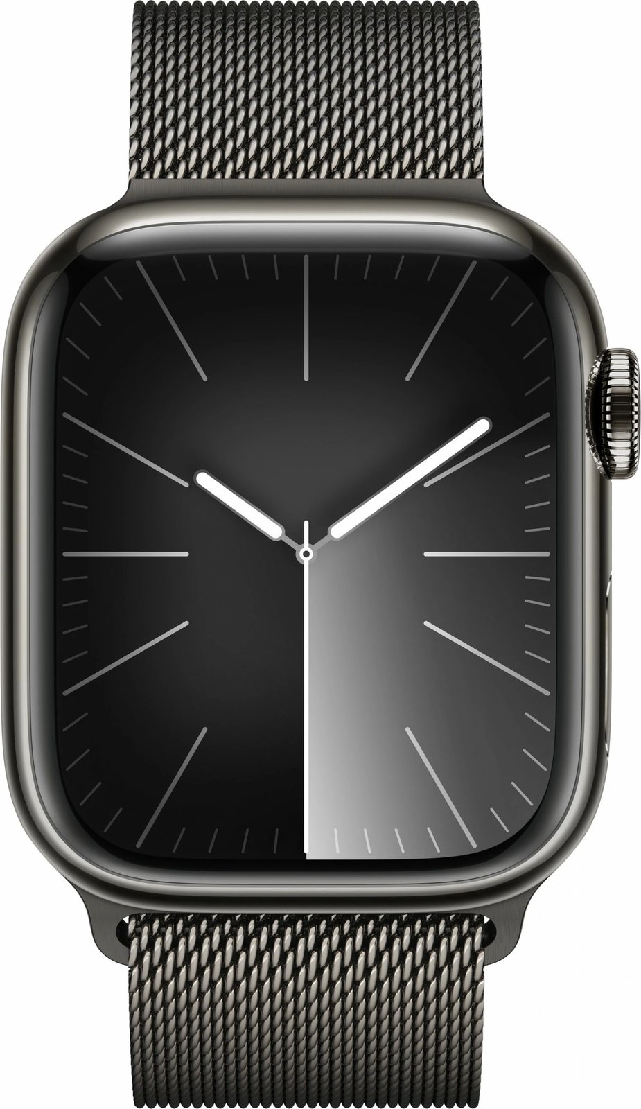 Smartwatch Apple Watch S9 Cellular 41mm, 64GB, milanaise grafit