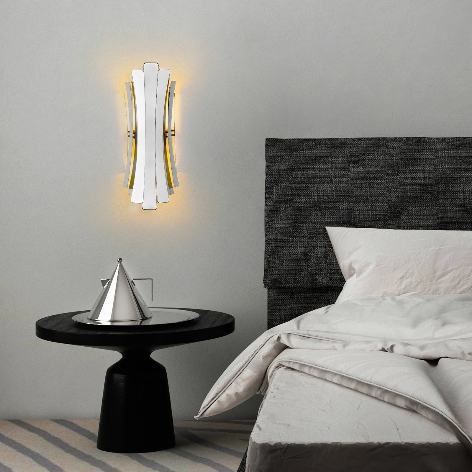 Llambë muri Opviq, Lınea - 15443, ngjyrë argjendi