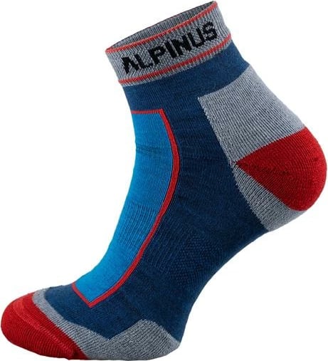 Çorape trekking për fëmijë Alpinus, blu