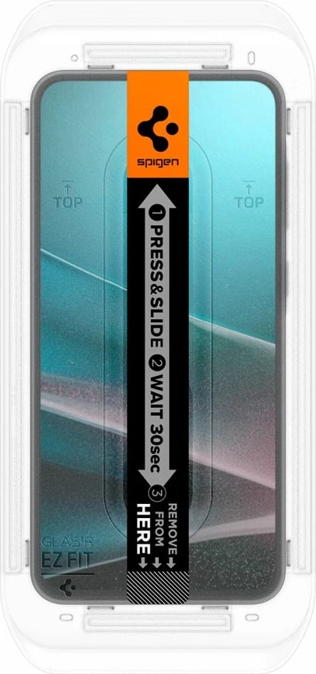 Xham i temperuar Spigen Glas.TR Ez Fit për Samsung Galaxy A36 5G, Transparent, 2 copë