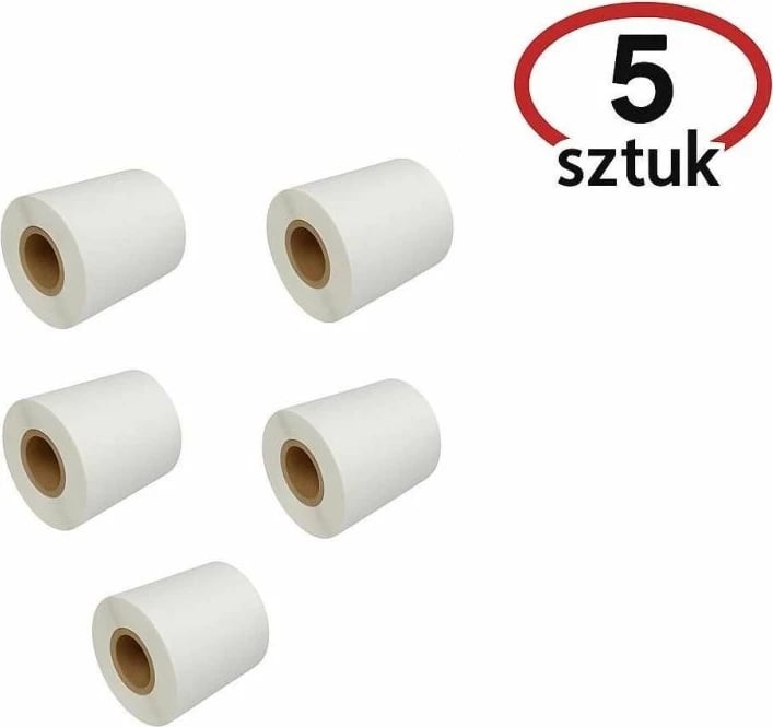 Etiketa termale BSTech Zebra Yakimasport, të bardha