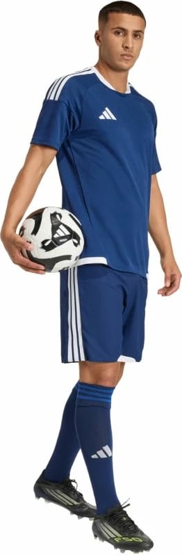 Shorce për meshkuj adidas, kaltër e bardhë