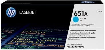 Toner HP 651A CE341A rendiment 9,750–23,700 faqe cian