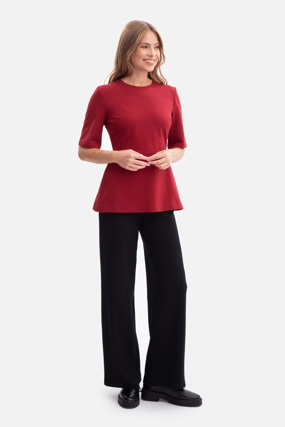 Bluzë për femra BeWear 218646, e kuqe