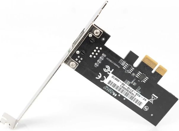 Kartë rrjeti Digitus DN-10135, PCI Express, 2.5 Gigabit LAN, 1x RJ45 Kartë rrjeti Digitus DN-10135, PCI Express, 2.5 Gigabit LAN, 1x RJ45