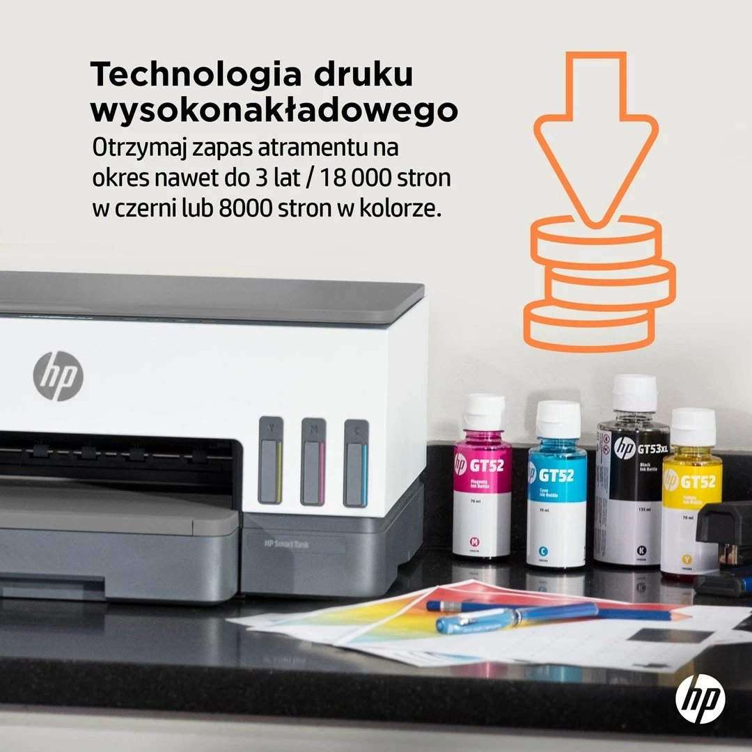 Printer HP Smart Tank 720, All-in-One, Termal inkjet, Gri Printer HP Smart Tank 720, All-in-One, Termal inkjet, Gri