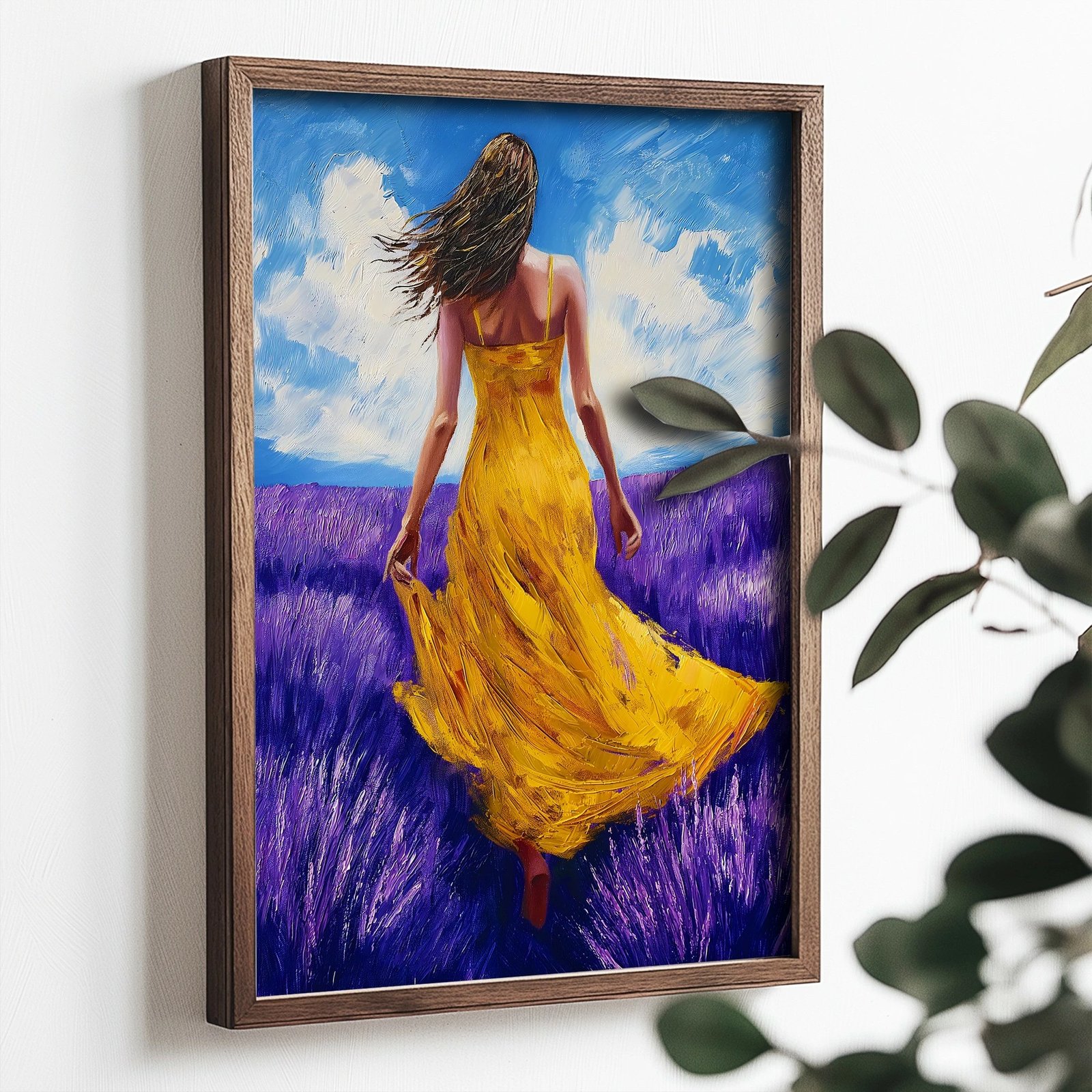 Pikturë dekorative me kornizë MDF, shumëngjyrëshe, Wallity, TUN081-XL