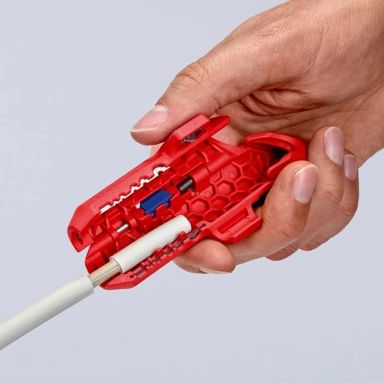 Knipex ErgoStrip, Mbështjellës kabllosh, Kuq Knipex ErgoStrip, Mbështjellës kabllosh, Kuq