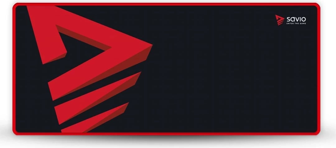 Mauspad SAVIO Turbo Dynamic XL 900x400x3mm, e zezë