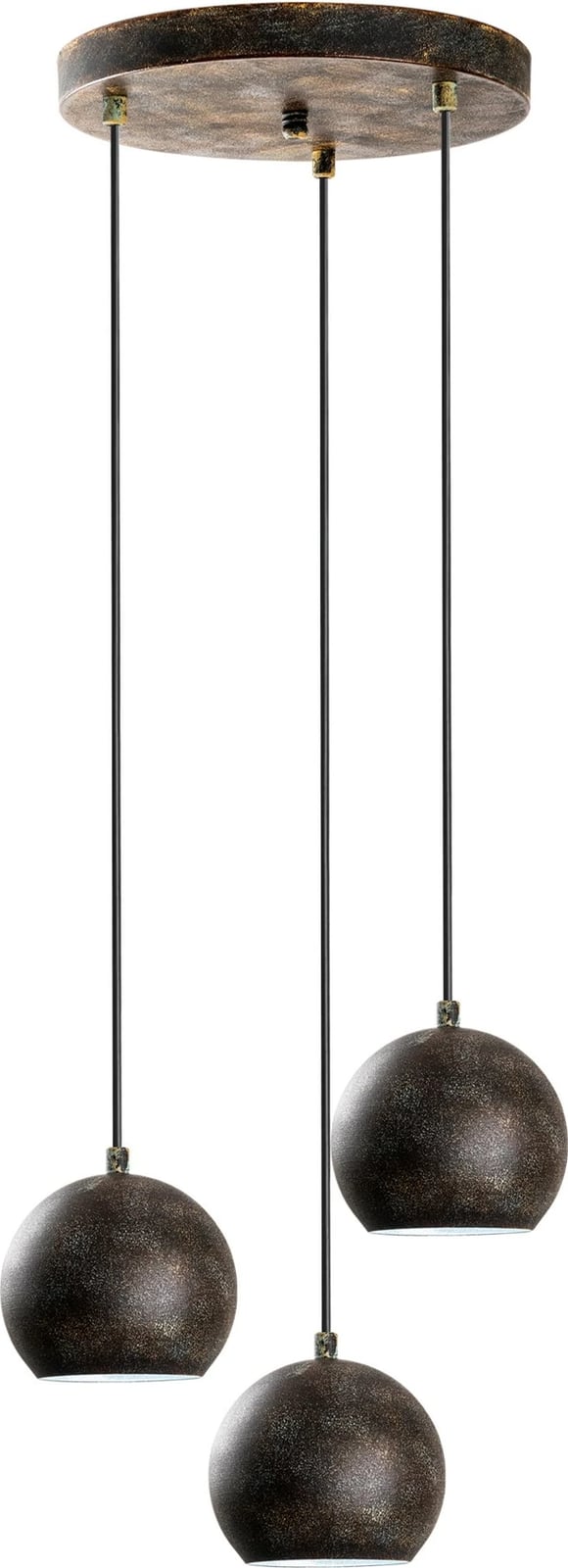 Llambë tavani Opviq, metalike, ngjyrë antike, TOP-15-241-1-RETRO