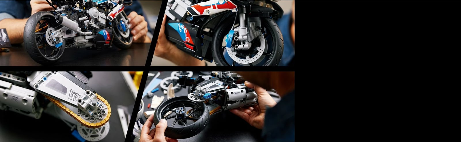 Set ndërtimi LEGO Technic BMW M 1000 RR, 1921 pjesë, shumëngjyrësh Set ndërtimi LEGO Technic BMW M 1000 RR, 1921 pjesë, shumëngjyrësh