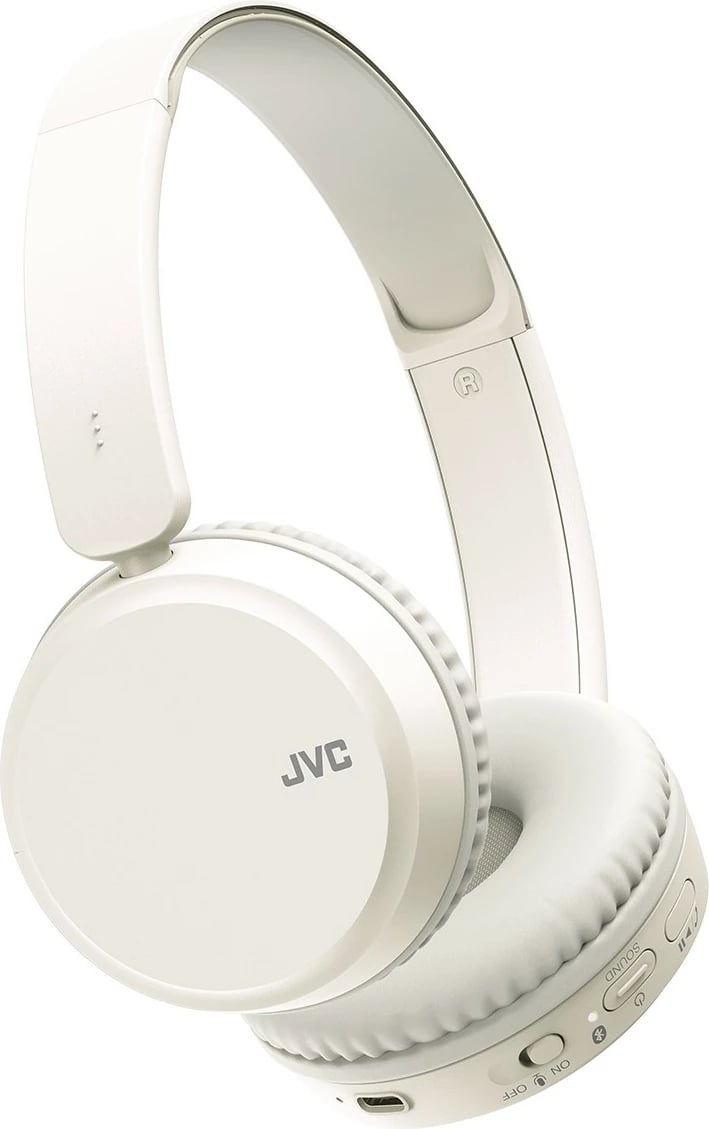 Kufje JVC HA-S36W wireless, Bluetooth, 35 orë, të bardha