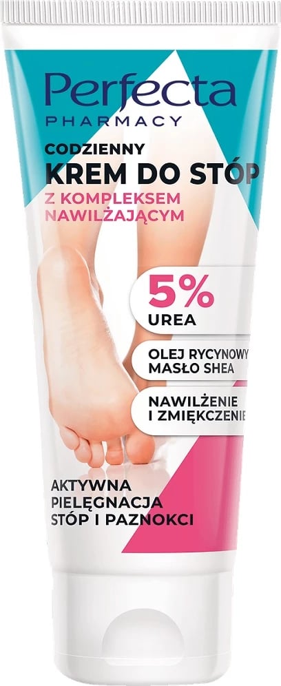 Krem për këmbë Perfecta Daily Foot Cream me kompleks hidratues 5% Urea, 80ml
