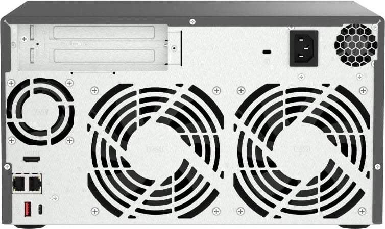 NAS QNAP TVS-h874-i5-32G, Intel Core i5-12400, 32 GB RAM, 8 vende për disqe, Tower, E zezë