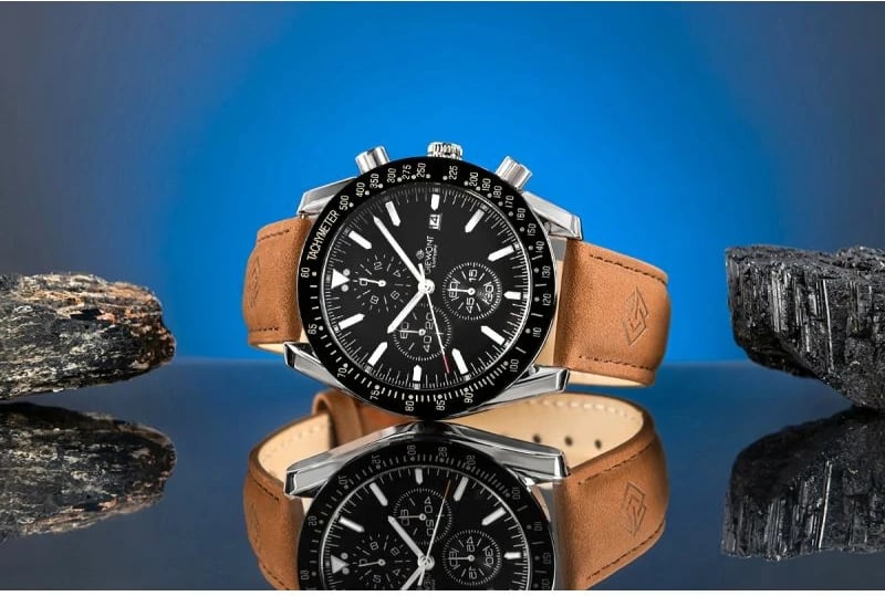 Orë dore për meshkuj Giewont, kafe e zezë