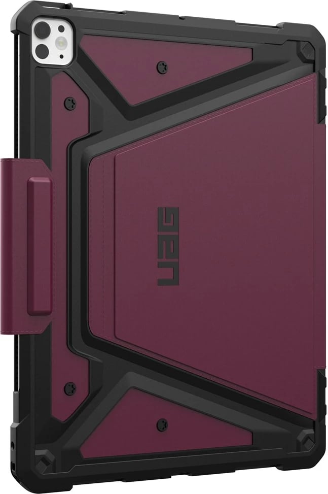 Mbështjellës folio Urban Armor Gear Metropolis SE për iPad Pro 13" (7th Gen, 2024, M4), burgundy