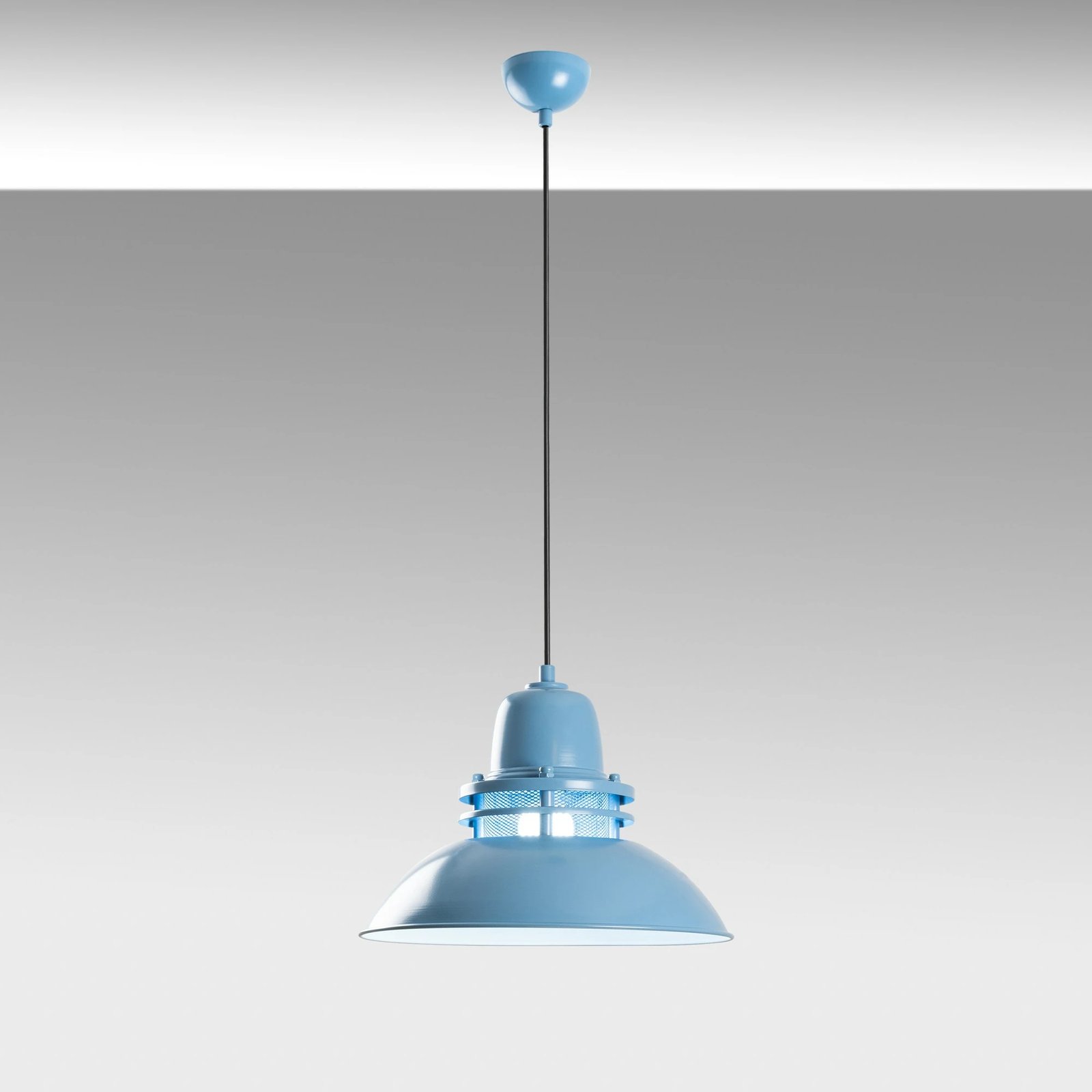 Llambë tavani Opviq, Tibet, ngjyrë kaltër e çelët