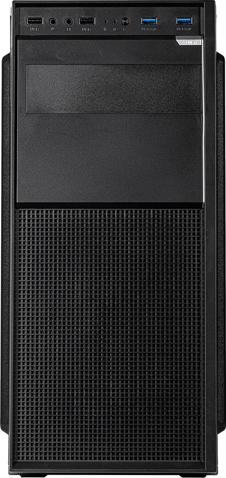 Kasë Inter-Tech A-301 Quad, Midi Tower, ATX/micro ATX/Mini-ITX, e zezë
