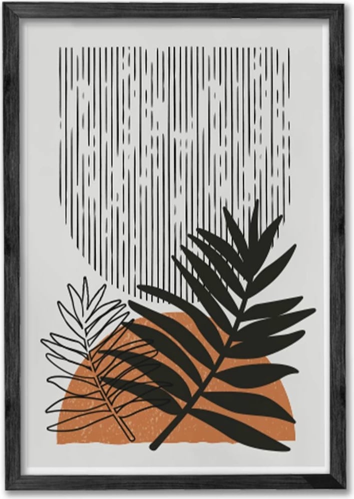 Pikturë dekorative me kornizë (3 copë), Wallity, Ersy3Syhcrv12