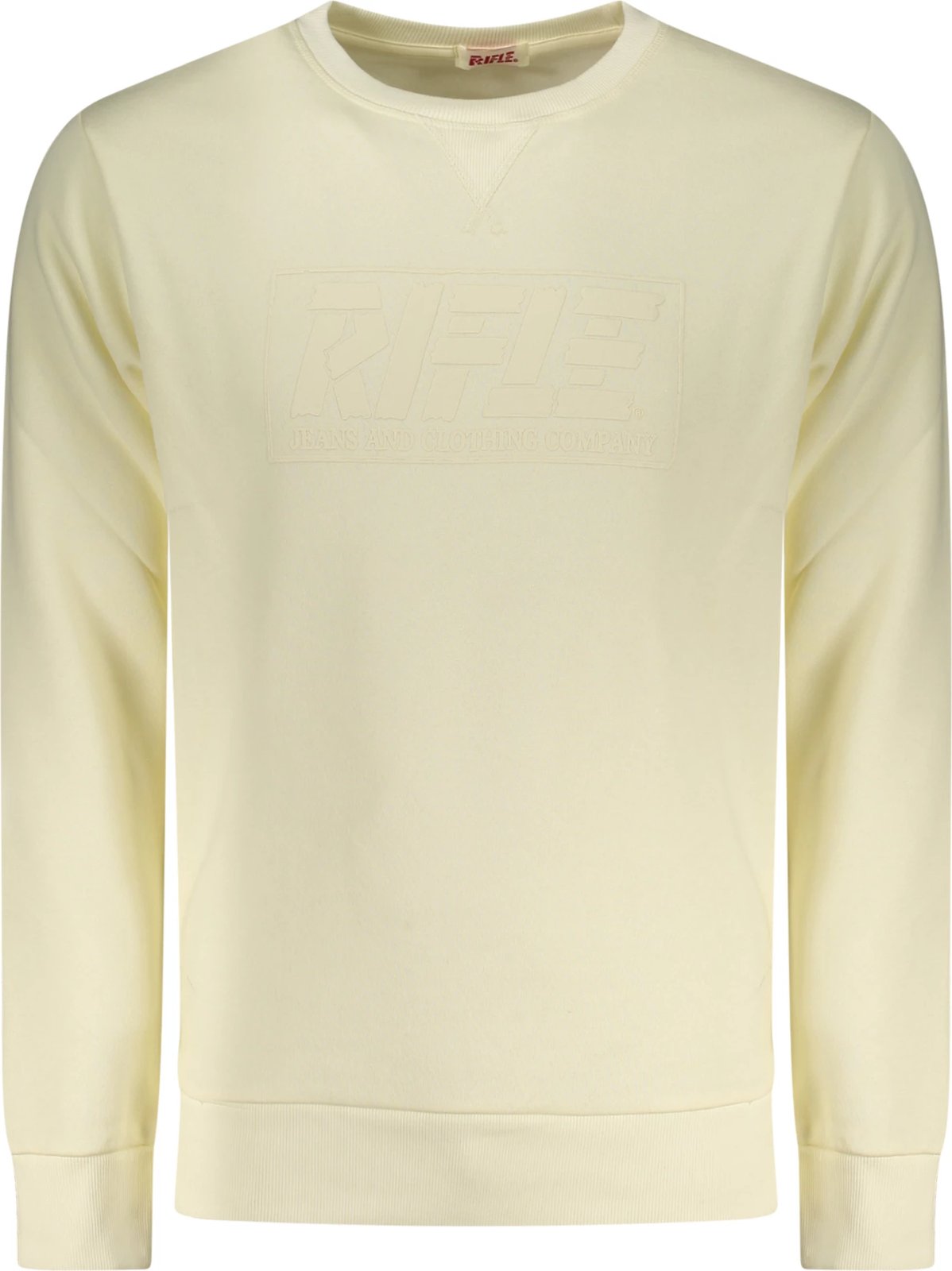 Duks për meshkuj RIFLE zip-up, të bardhë