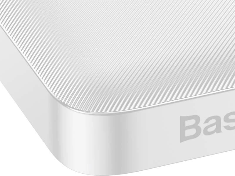 Powerbank Baseus Bipow 10000mAh, 20W, e bardhë