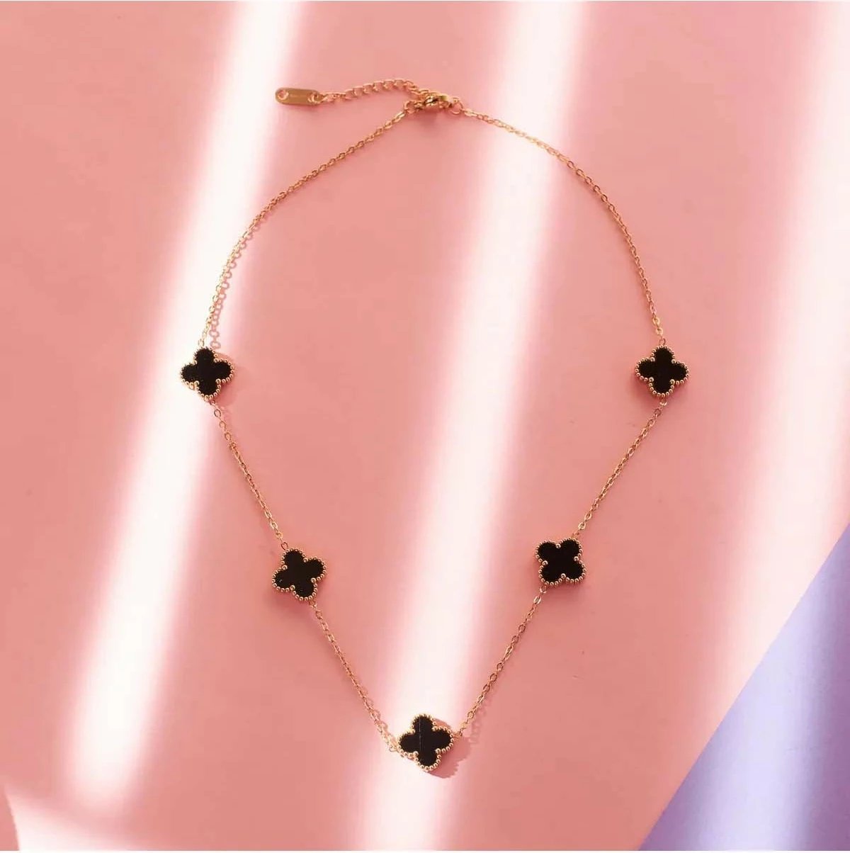 Varëse Jumeon, ngjyrë ari, gur zirkon, 45cm