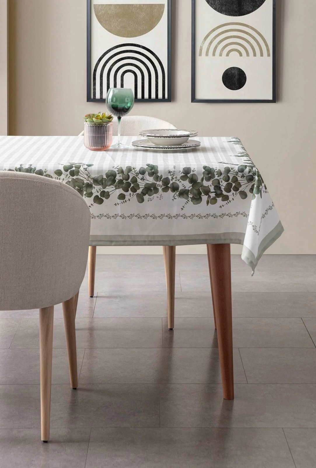 Mbulesë tavoline Hermia, eukalipt, 230