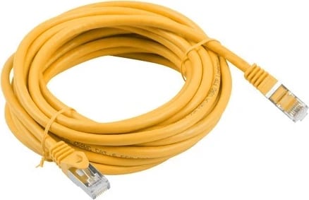 Kabllo e rrjetit Lanberg Patchcord, Ethernet RJ-45, CAT.6, 20m, e portokalltë