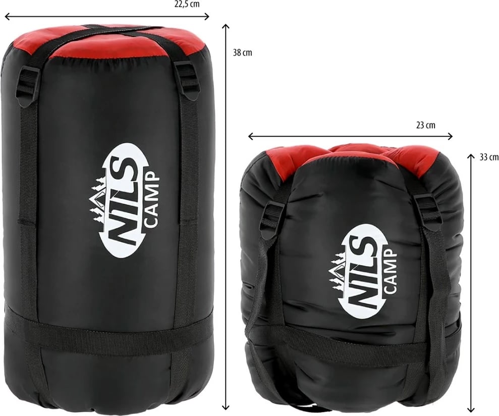 Thes gjumi NILS eXtreme NC2012, i zi dhe i kuq Thes gjumi NILS eXtreme NC2012, i zi dhe i kuq