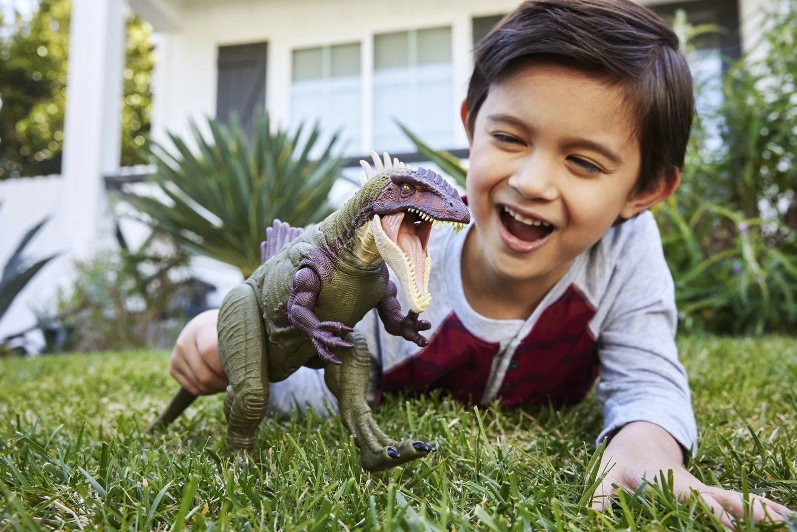 Figurë lodër Jurassic World BATTLE ROARIN' BECKLESPINAX, plastikë, shumëngjyrëshe