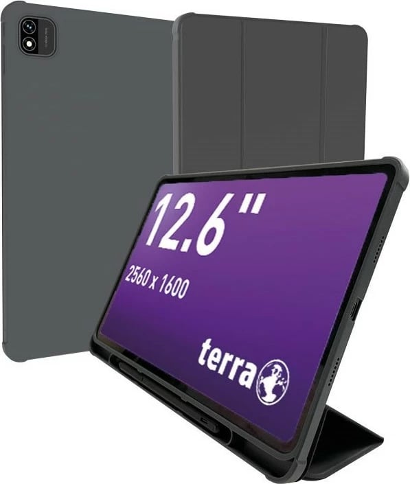 Tablet Terra TERRA PAD 1201, 12.6 inç, 8GB/256GB, LTE, Android 14, e zezë