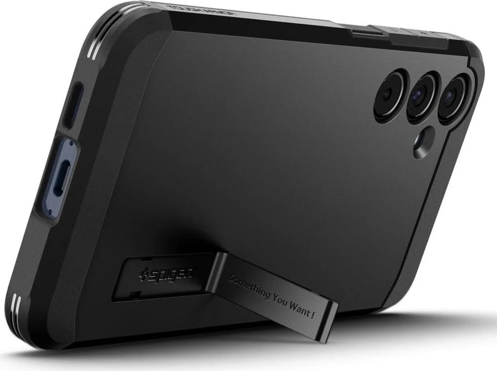 Mbështjellës për Celular SPIGEN Tough Armor për Samsung Galaxy A55 5G, ngjyrë e zezë