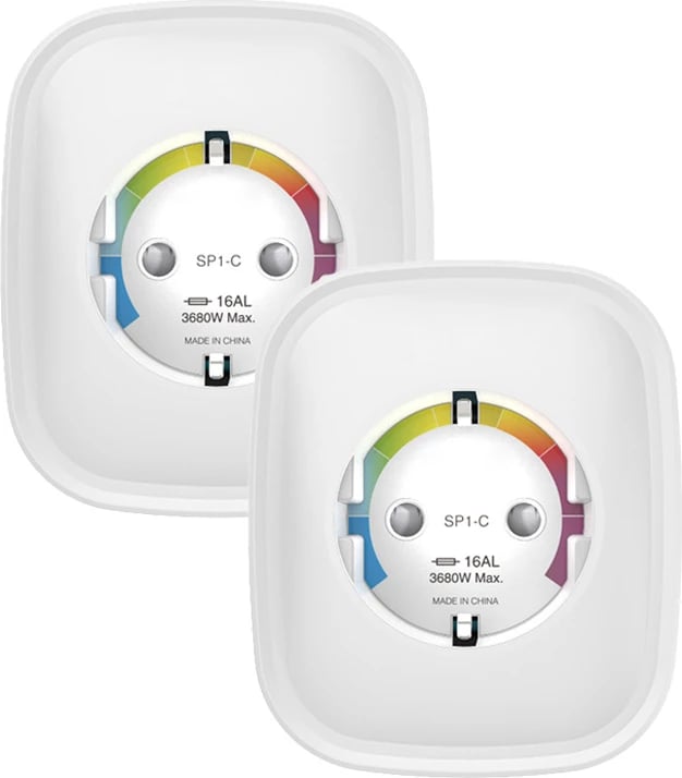 Prizë smart Wi‑Fi, Gosund SP1-HE, 16A 3680W, Apple HomeKit Siri, set 2 copë