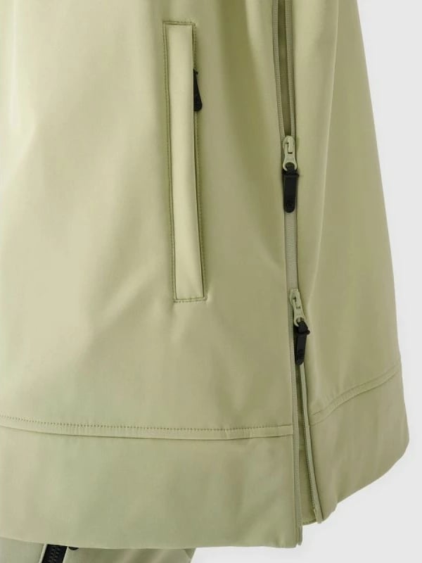 Jakne snowboardi për femra 4f, e zezë