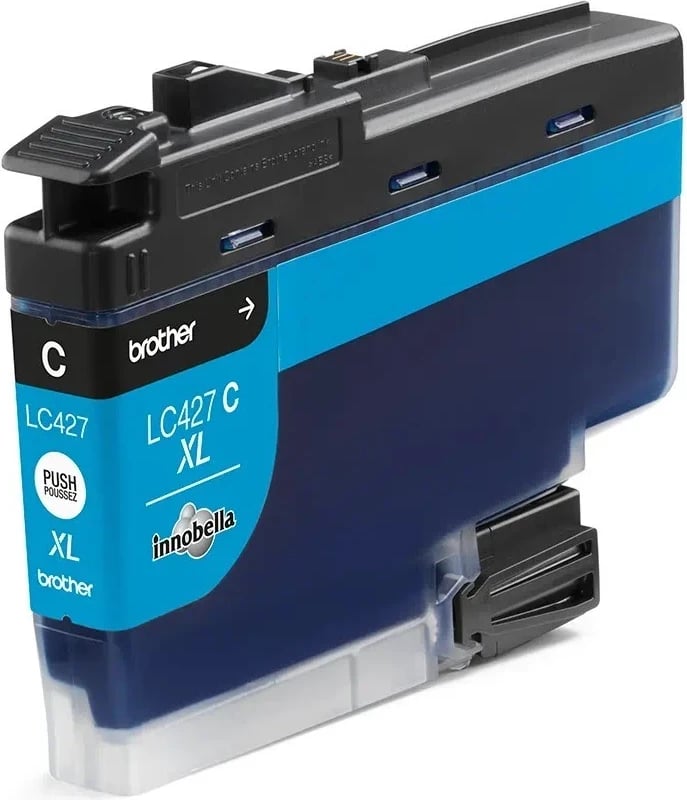 Ngjyrë për printer XL Brother LC427XLC, e kaltër