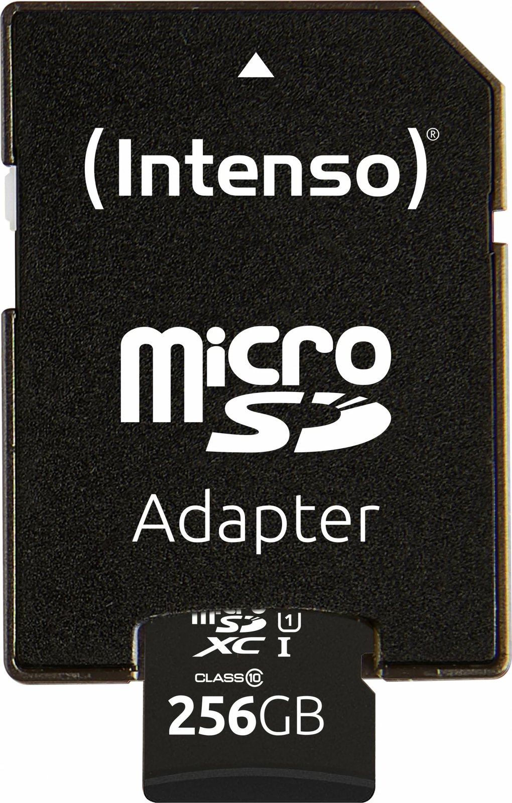 microSD kartelë Intenso 256GB, Class 10, UHS-I, e zezë