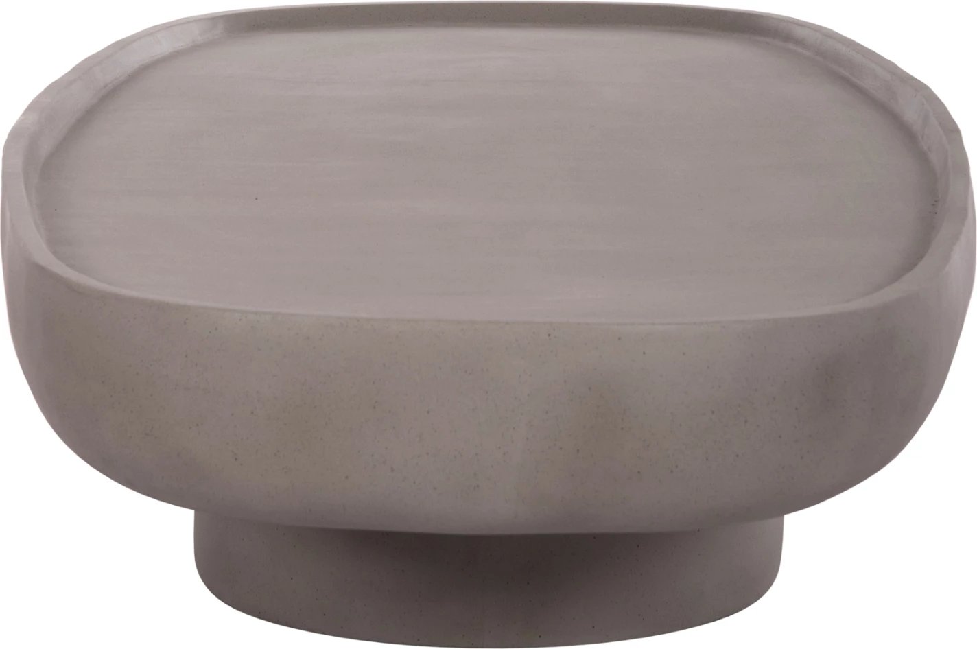 Tavolinë e ulët kafeje DESSY, fibër-cement, ngjyrë gri, FH18153.03, 151x66x30cm