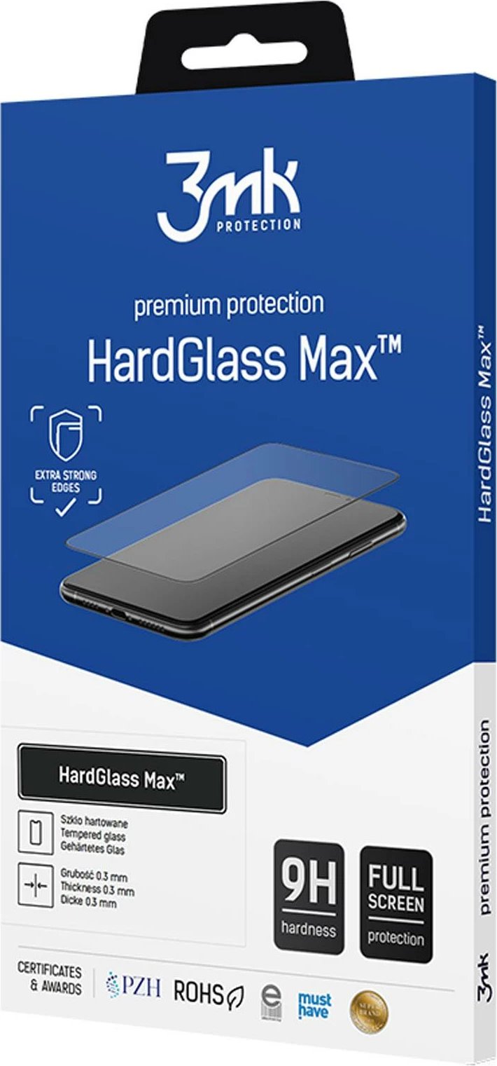 Xham i temperuar 3mk HardGlass Max për Samsung Galaxy S20 Ultra 5G