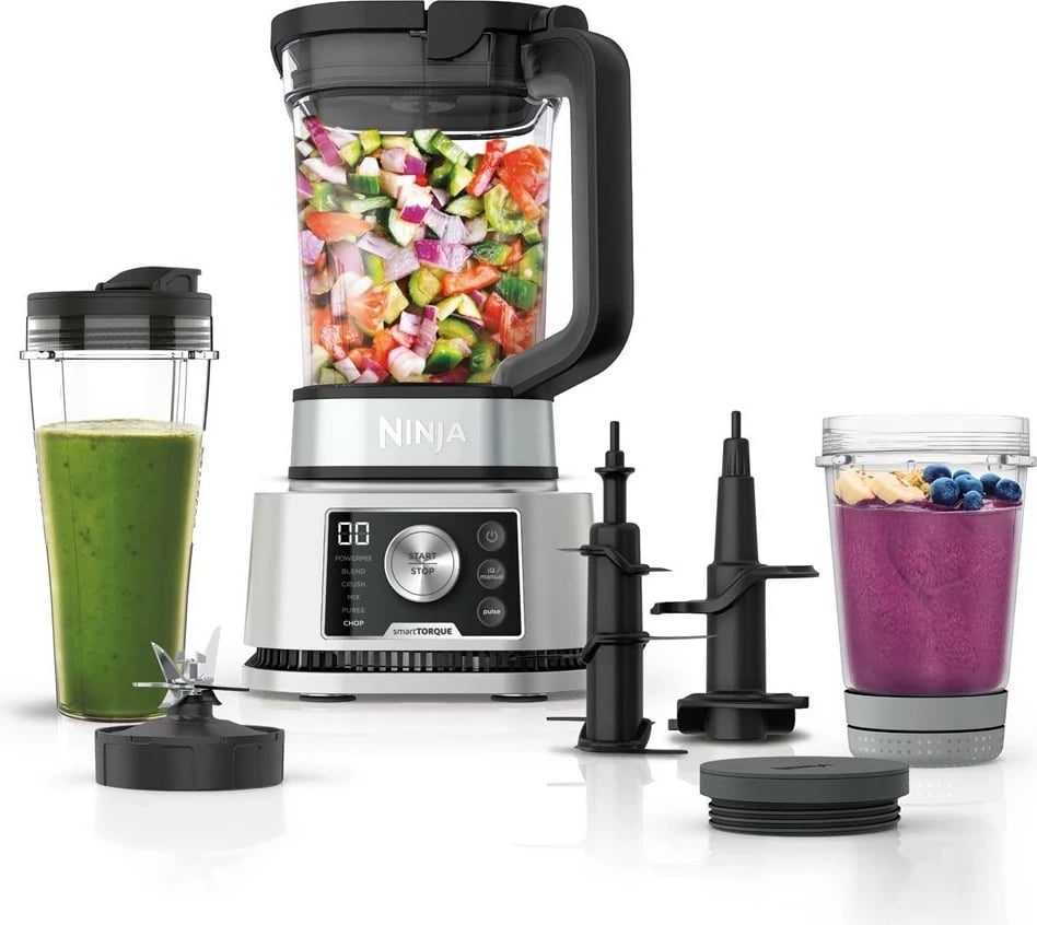 Blender Ninja CB350EU, 2.1 L, 1200 W, Argjendtë