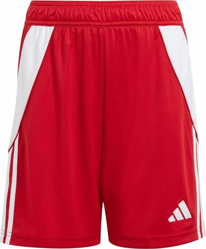 Shorce për fëmijë adidas Tiro 24, të kuqe dhe të bardha