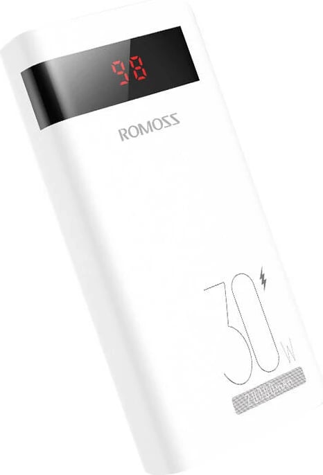 Powerbank Romoss Sense6PS Pro 20000mAh 30W, e bardhë