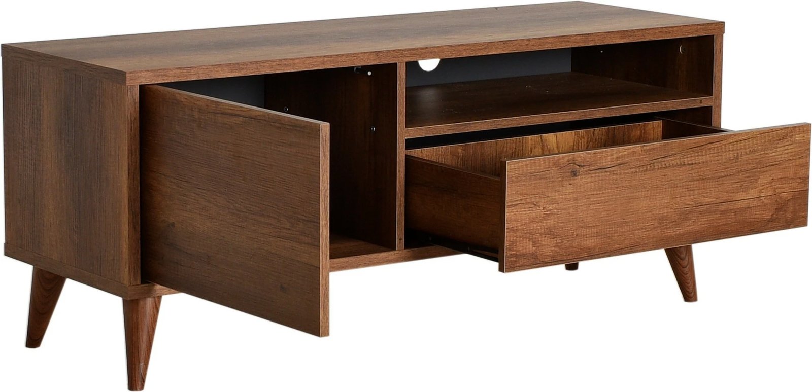 Komodë TV Hanah Home, Oslo Walnut, Tvr-311-Oo-1