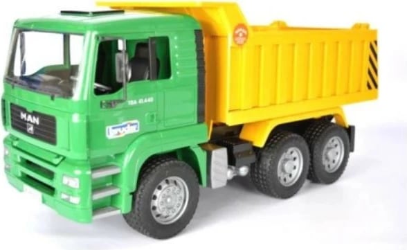 Kamion lodër MAN BRUDER BR-02765, 1:16, Gjelbër/Verdhë