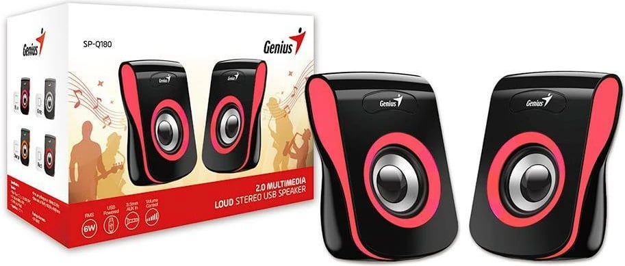 Altoparlantë Genius SP-Q180 (Red)