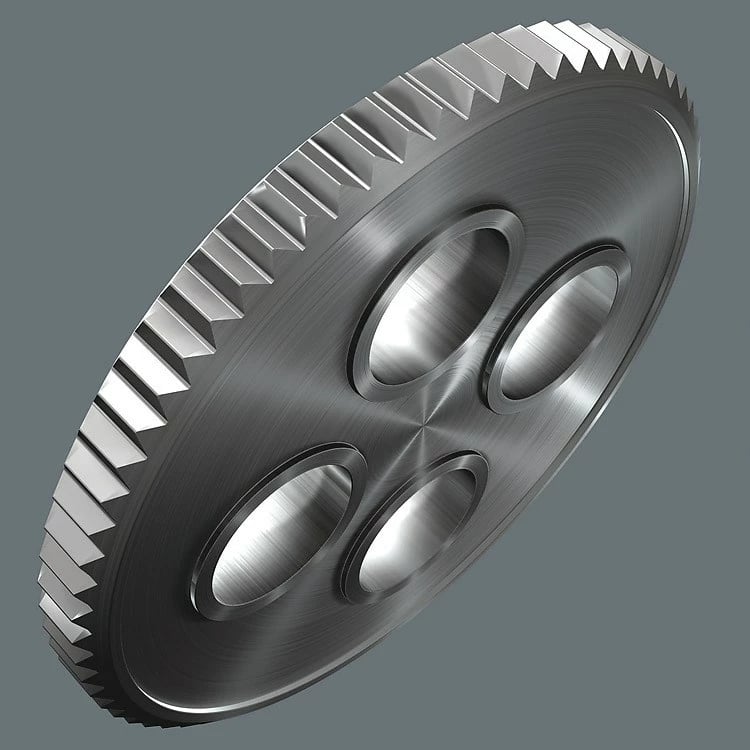 Set veglash dore WERA Tool-Check 1, 38 copë, çelik inox, zi