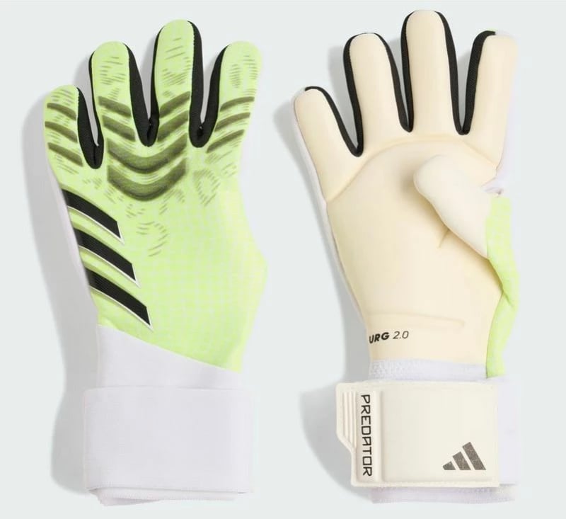 Doreza portieri për fëmijë adidas, të bardha