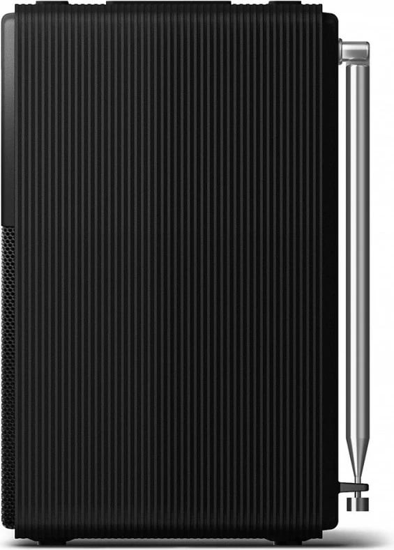 Radio me alarm Philips TAR5100/10, Bluetooth 5.3, DAB+/FM, IPX4, 20 paracaktime, ekran i ndritshëm, e zezë