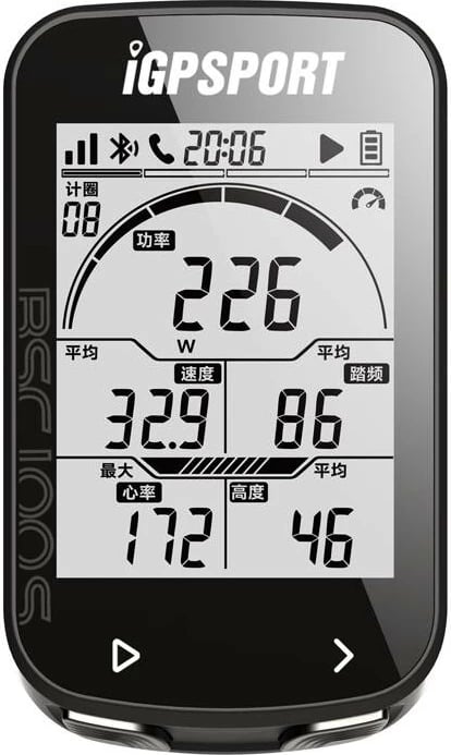 Kompjuter biçiklete iGPSPORT BSC100S, 2.6 inç, IPX7, i zi