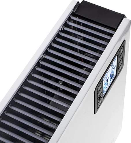 Ngrohës konvektor me ventilator, Adler Camry CR 7739, 2000W, LCD, telekomandë, 3 nivele, termostat, timer 1-24h, i bardhë