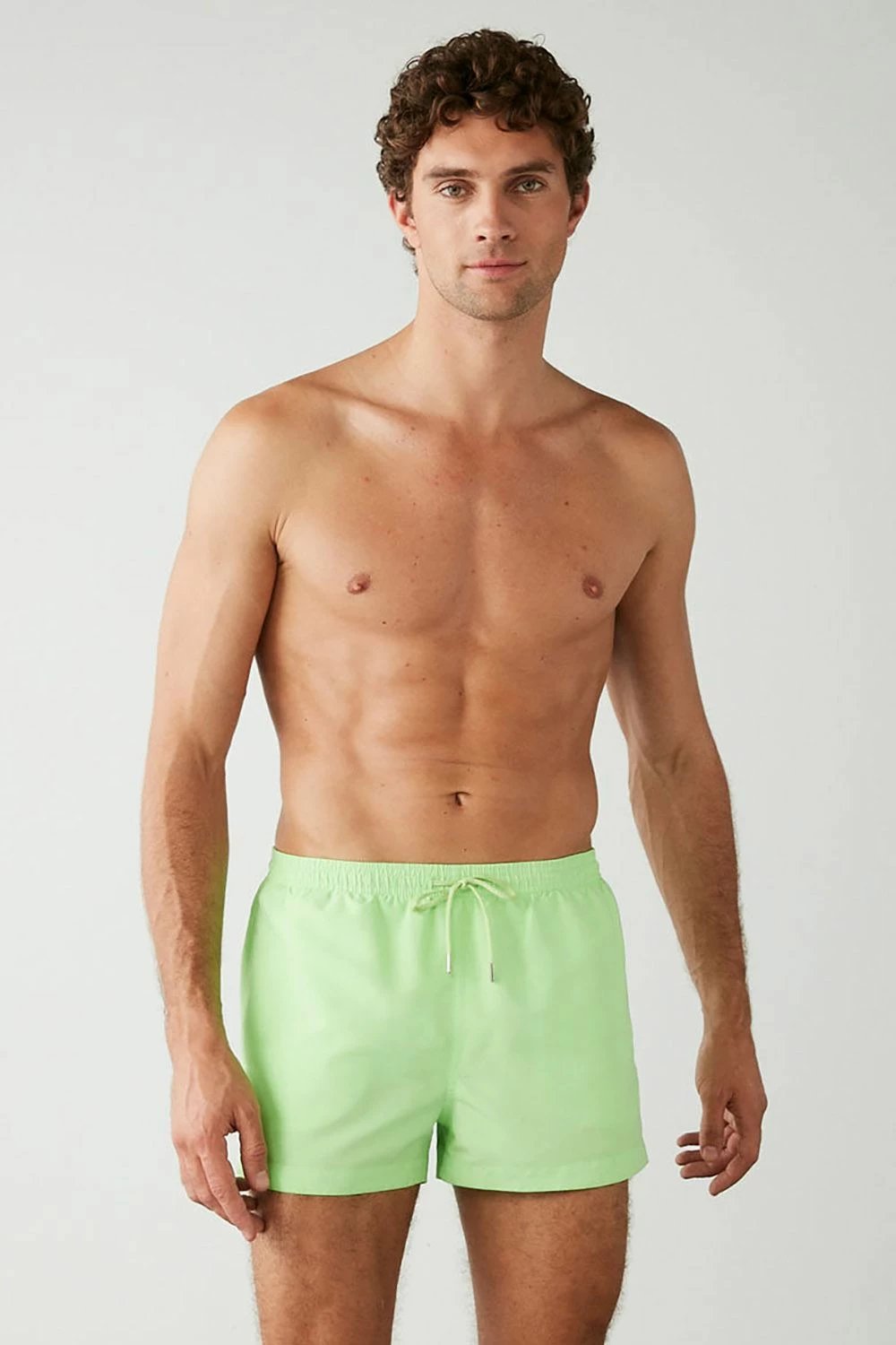 Tanga noti për meshkuj Jumeon, ngjyrë neon e gjelbër